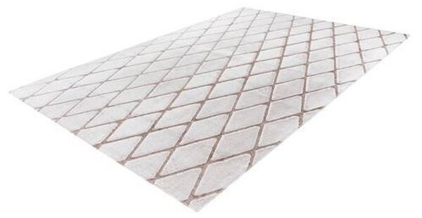 PREPROGA Z VISOKIM FLOROM 80/150 cm bela, bež