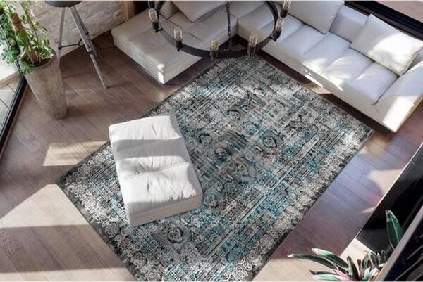 VINTAGE PREPROGA 80/150 cm modra