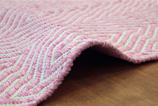 RAVNO TKANA PREPROGA Aperitif 410 Pink 80/150 cm tkano pink