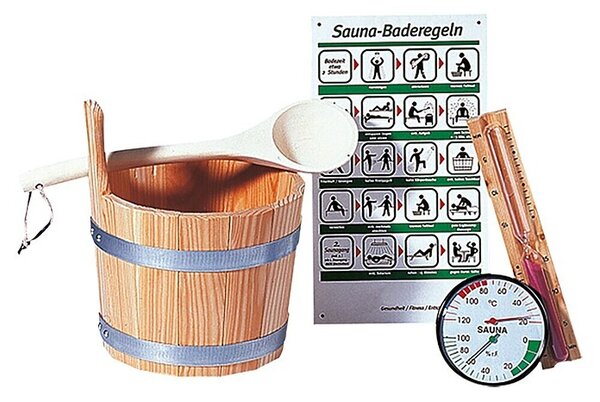 Weka Set pripomočkov za savno (Prostornina: 5 l)