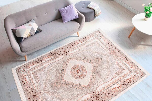 VINTAGE PREPROGA 200/230 cm siva, roza