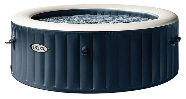 Intex Prenosni masažni bazen PureSpa Plus (Ø x V: 154 x 71 cm, Temno modra, 795 l)