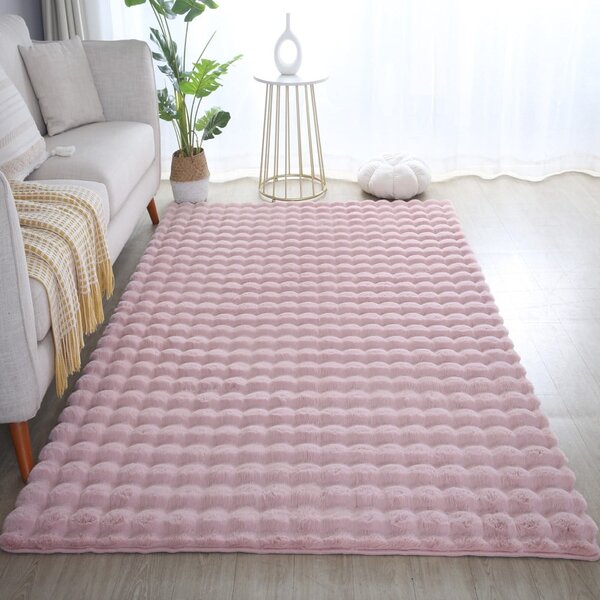 Svetlo rožnat pralen tekač 80x250 cm Ambiance – Ayyildiz Carpets