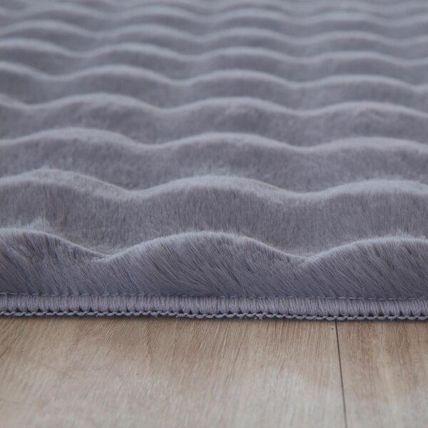 Mömax Preproga Z Visokim Florom Ambiance, Siva, 80x250cm