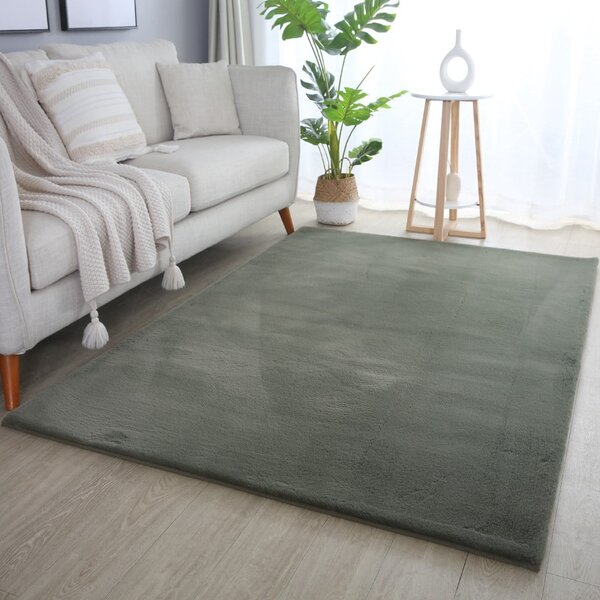 Zelen pralen tekač 80x250 cm Pouffy – Ayyildiz Carpets