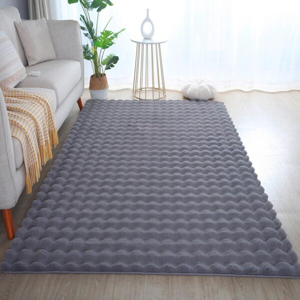 Mömax Preproga Z Visokim Florom Ambiance, Siva, 80x250cm