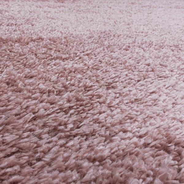 Rožnat tekač 80x250 cm Fluffy – Ayyildiz Carpets