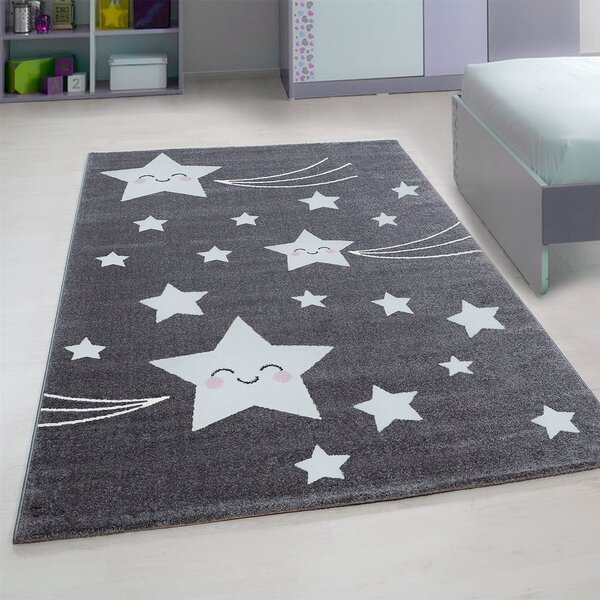 Siva otroška preproga 80x150 cm Kids – Ayyildiz Carpets