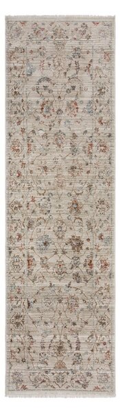 Bež tekač 66x300 cm Elodie Traditional – Flair Rugs