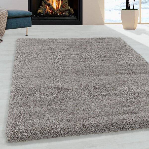 Svetlo rjava preproga 120x170 cm Fluffy – Ayyildiz Carpets