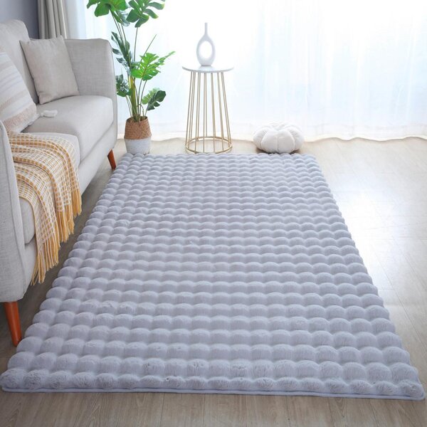 Mömax Preproga Z Visokim Florom Ambiance, Srebrna, 80x150cm