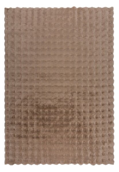 Rjavo sintetično krzno 80x150 cm Waffle Faux Fur – Flair Rugs