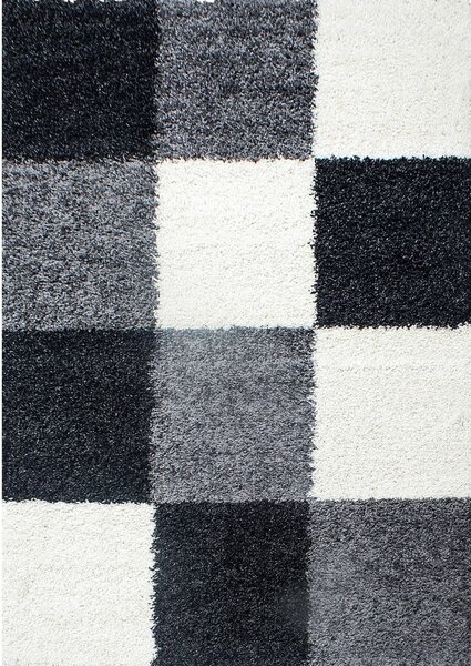 Črno-bela preproga 60x110 cm Life – Ayyildiz Carpets