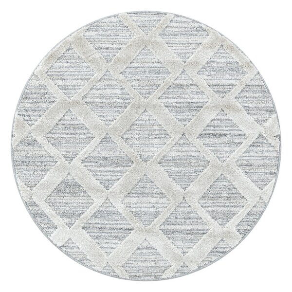 Svetlo siva okrogla preproga ø 80 cm Pisa – Ayyildiz Carpets