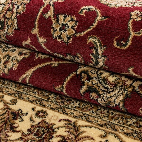 Rdeča/v zlati barvi preproga 80x150 cm Marrakesh – Ayyildiz Carpets