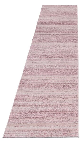 Svetlo rožnat tekač 80x300 cm Plus – Ayyildiz Carpets