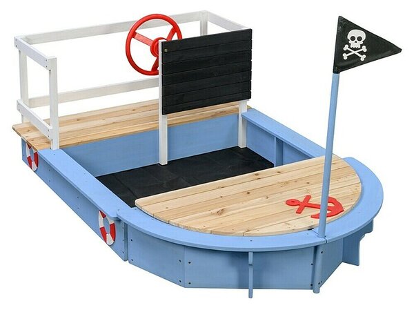 Swing King Peskovnik Captain (172 x 112 x 60 cm, Les, Modra)