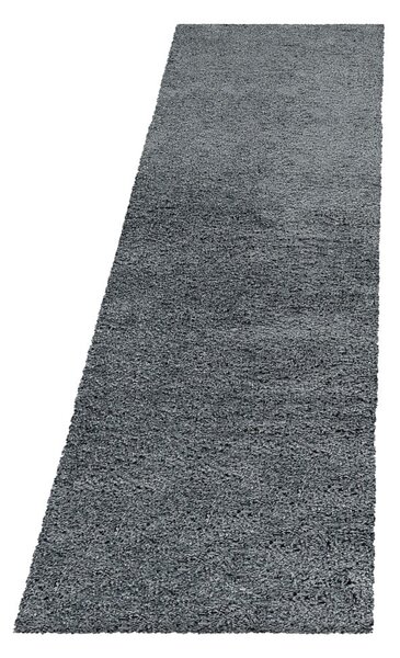 Siv tekač 80x250 cm Fluffy – Ayyildiz Carpets