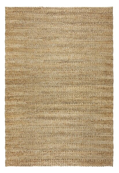 Ročno tkana preproga iz konopljastega osleza v naravni barvi 120x170 cm Drew Stripe – Flair Rugs