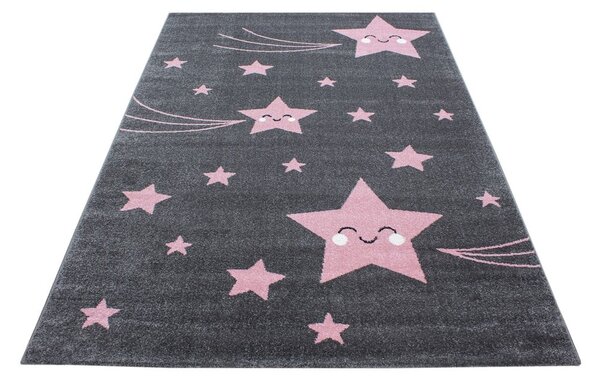 Rožnata/siva otroška preproga 120x170 cm Kids – Ayyildiz Carpets