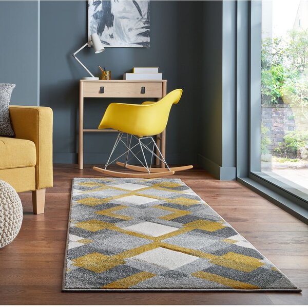 Rumen/siv tekač 80x230 cm Nimbus – Flair Rugs