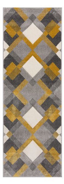 Rumen/siv tekač 80x230 cm Nimbus – Flair Rugs