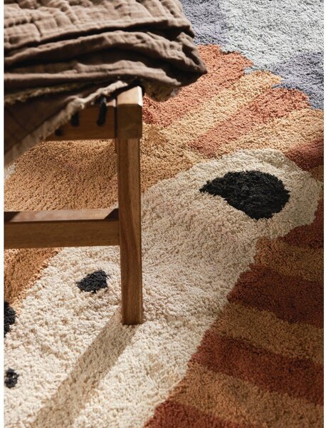 Pralna/ročno tkana bombažna otroška preproga 140x200 cm Snuggle Samba – Hanse Home