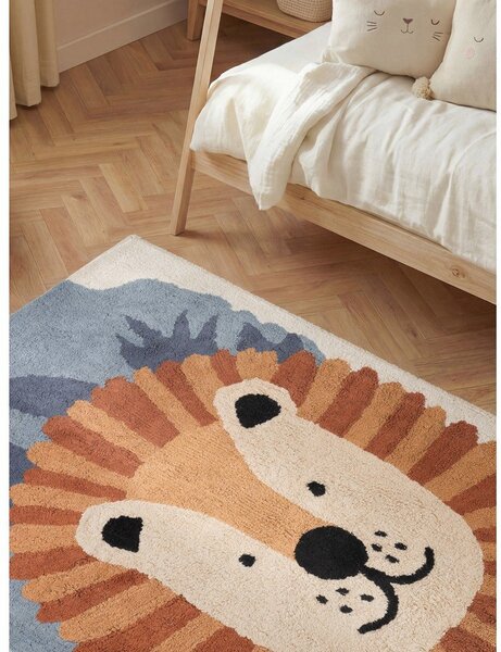 Pralna/ročno tkana bombažna otroška preproga 140x200 cm Snuggle Samba – Hanse Home