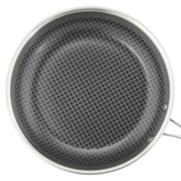 PONEV ZA PEČENJE INOXXA BLACK 24 cm premaz Vitaflon® Quarzit