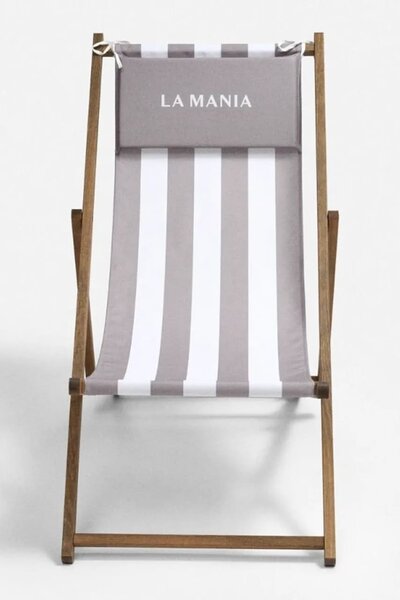 La Mania ležalnik iz bukovega lesa 131 x 57 cm