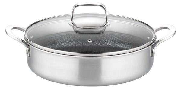 SERVIRNA PONEV INOXXA BLACK 28 cm premaz Vitaflon® Quarzit