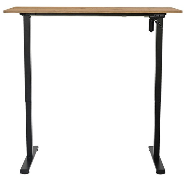 Mömax Dvižna Miza Emil 3, Barva Hrasta, Črna, 120x72-118cm