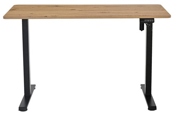 Mömax Dvižna Miza Emil 3, Barva Hrasta, Črna, 120x72-118cm