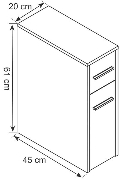 SPODNJA OMARICA 19,9/61,4/45 cm
