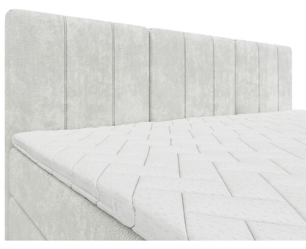DRUŽINSKA POSTELJA 210 cm x 200 cm , tekstil krem barve