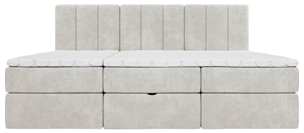 DRUŽINSKA POSTELJA 210 cm x 200 cm , tekstil bež