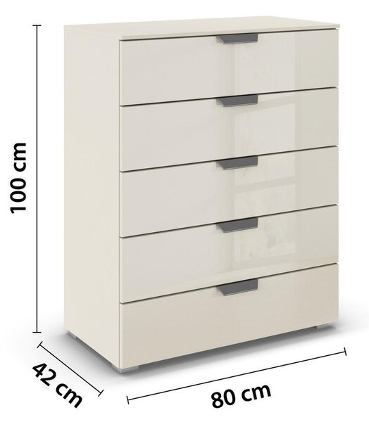 KOMODA, barve šampanjca
