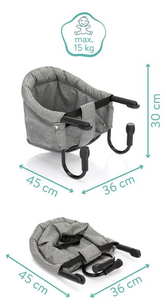 OBMIZNI STOLČEK MAXI 58,5/38/28,5 cm