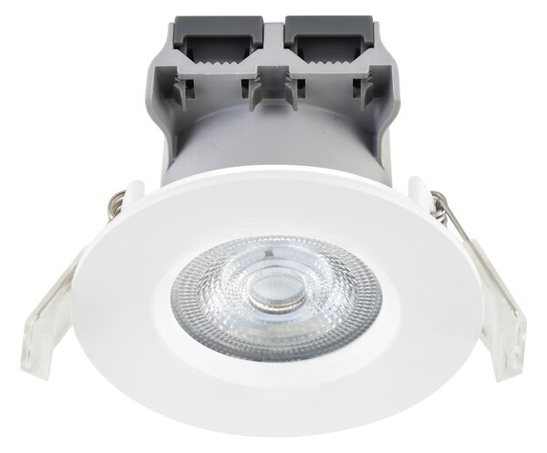 MEGAMAN LED vgradni reflektor Matter Tego, bel, RGBW, IP65, pametni, zatemnjen, Bela, Kopalnica, Plastika