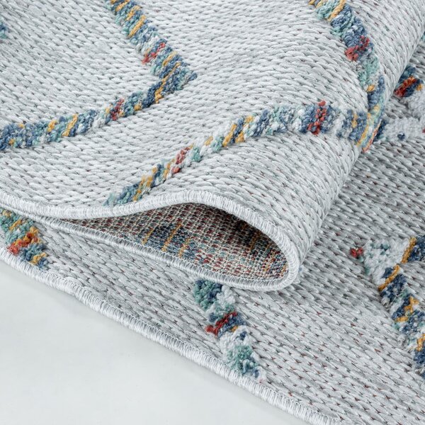 Svetlo siv zunanji tekač 80x250 cm Bahama – Ayyildiz Carpets