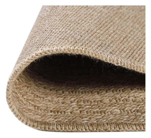 Črno-bež okrogla zunanja preproga ø 80 cm Comilla – Ayyildiz Carpets