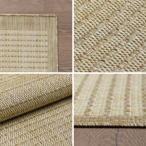 Bež okrogla zunanja preproga ø 120 cm Giza – Ayyildiz Carpets