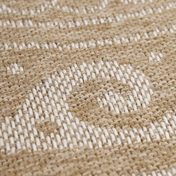 Bež okrogla zunanja preproga ø 80 cm Comilla – Ayyildiz Carpets