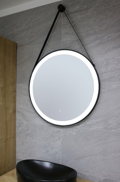 LED ogledalo Frame (Ø 70 cm)