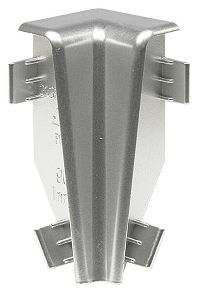LOGOCLIC Notranji vogalnik K50 (Srebrna, 2 kos, Ustrezno za: LOGOCLIC letve K50)
