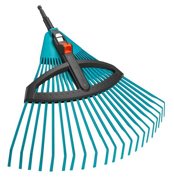 Gardena Combisystem Nastavljiva metla (Delovna širina: 35 cm - 52 cm, Nastavljivi zobje)