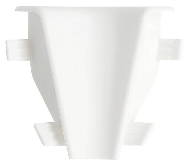 LOGOCLIC Notranji vogalnik K40 C (Bela, 2 kos, Ustrezno za: LOGOCLIC podnožna letev K40 C)
