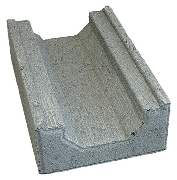 Christoph Tlakovec s kanalom za kable (20 x 12,2 x 5,9 cm, Beton)