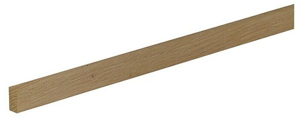 Profiles and more Pravokotna letev (100 cm x 10 mm x 20 mm, Hrast)