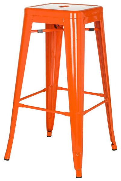 MID.YOU Barski Stol Vantaggio High, Oranžna
